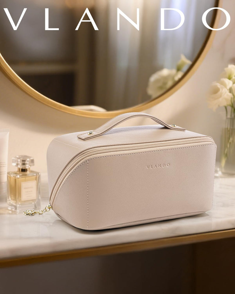 VLANDO Travel Essentials for women makeup bag