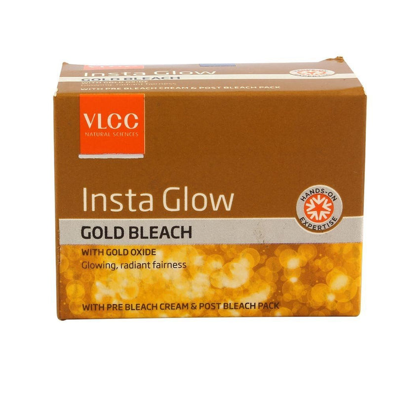 [Australia] - VLCC Natural Sciences Insta Glow Gold Bleach (Pack Of 2) 30 g 