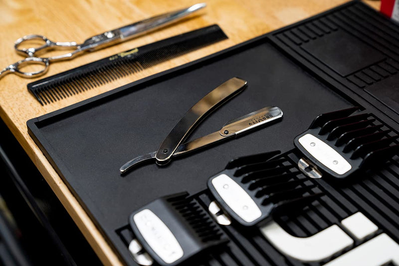 [Australia] - Professional Straight Razor - Minimal Exposure Straight Razor Kit with 10 Gravity Premium Blades, .5mm Exposed (Chicago) Chicago 