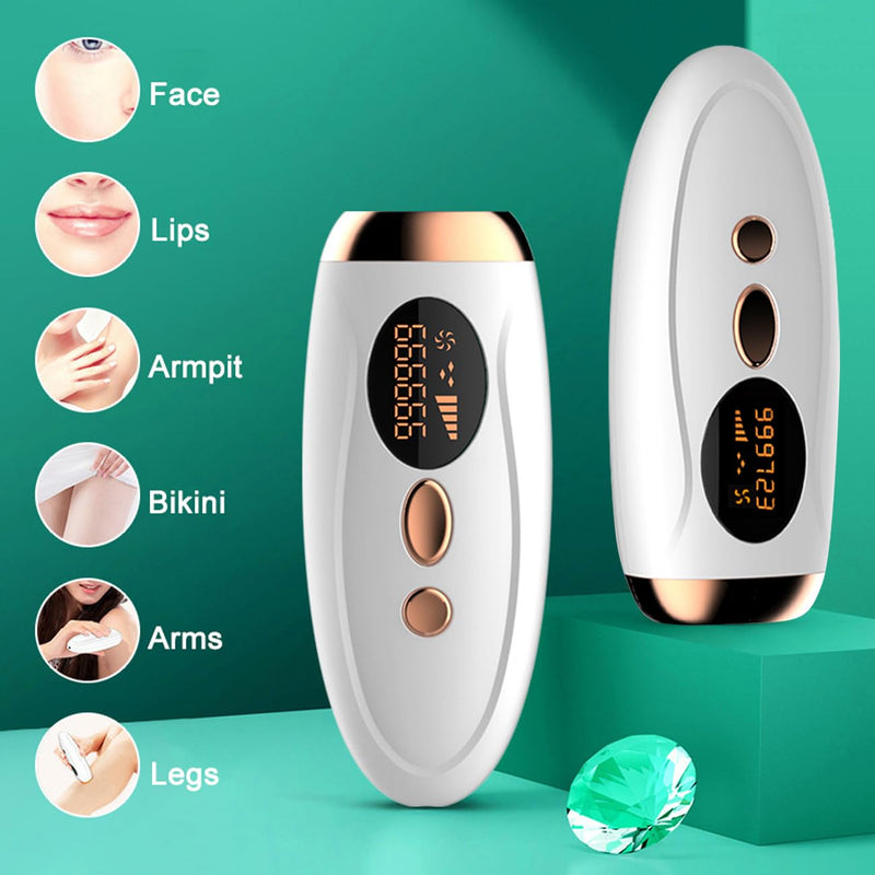 [Australia] - IPL Hair Removal,Laser Hair Removal At-Home for Women Men, 999,999 Flashes Permanent Hair Removal Device on Facial Legs Arms Bikini Line 
