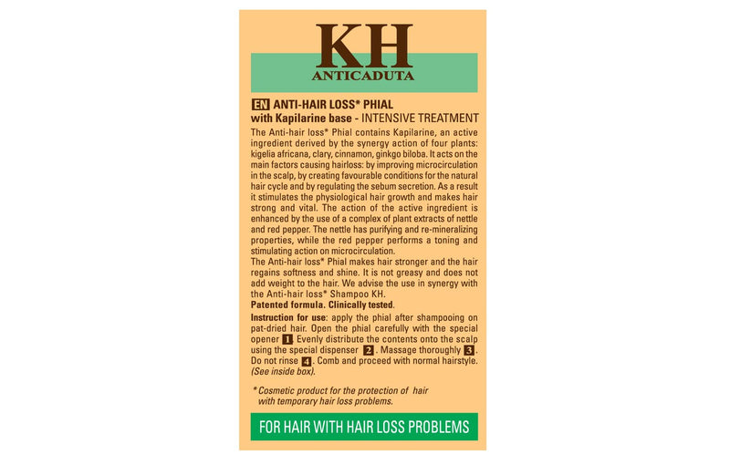 [Australia] - KERAMINE H Fiale anticaduta - ampoules for hair 