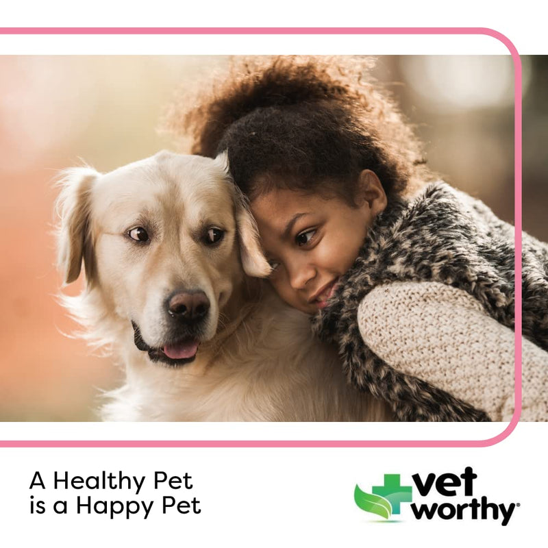 Vet Worthy Hydrocortisone Spray for Dogs - Medicated Itch Relief for Hot Spots, Eczema, Bites, Skin Irritations - Dog Wound Care Spray with Hydrocortisone Acetate and Aloe Vera - 4oz. - PawsPlanet Australia