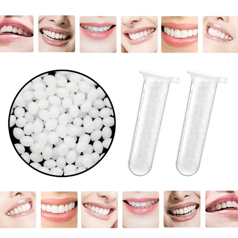 [Australia] - 168 Pieces False Teeth Dental Complete Acrylic Resin Denture Teeth, 6 Sets Whole Teeth Synthetic Polymer Denture Tooth, 23 Shade A3 Upper + Lower Dental Materials for Replacement, DIY, or Halloween 