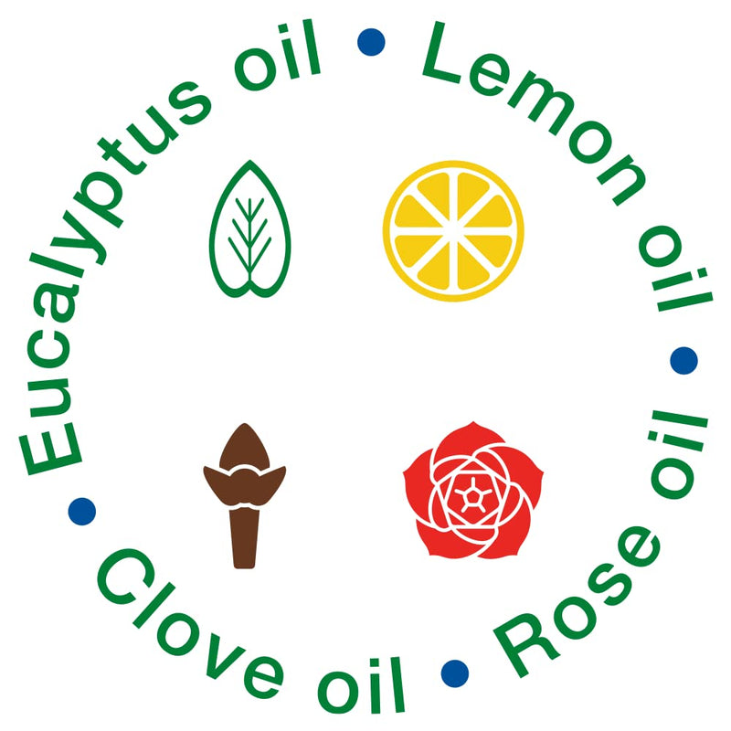 [Australia] - NeilMed Smell Restore - All Natural Smell Training Kit with 4 Separate Essential Oil Inhalers. Eucalyptus, Rose, Lemon and Clove 