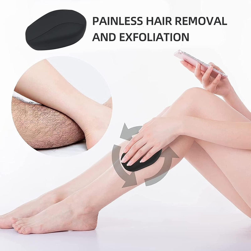 [Australia] - Joymy Glady 3.0 Original Nano Hair Remover, Hair Removal Without Shaving for Men and Women, Crystal Hair Remover, Permanent Hair Removal, Care for Your Skin, Black 