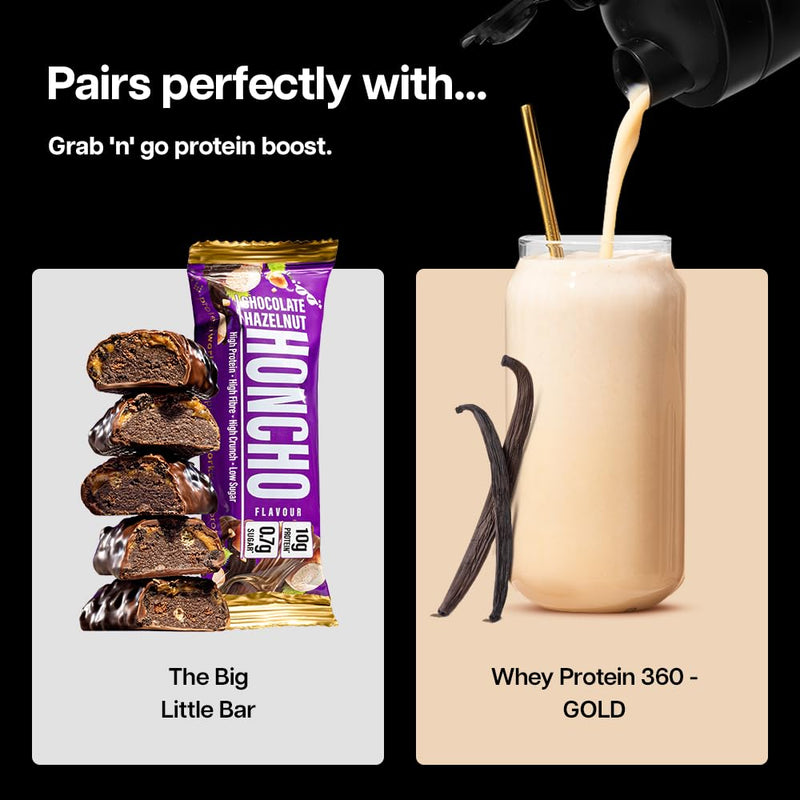 Protein Works | Whey Protein 360 - GOLD Innovation, Whey Protein Powder, Premium Tri-Protein Blend, Digestive Enzymes, 12 Vitamins & Minerals, French Vanilla, 20 Servings, 600g 20 Shakes (600g)