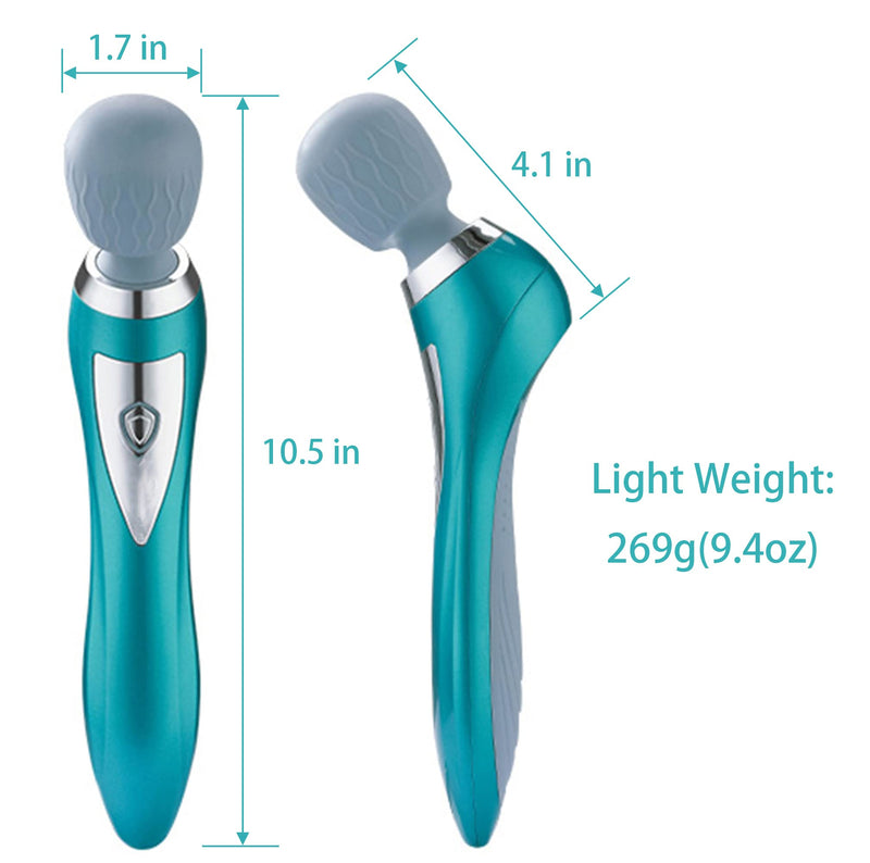 [Australia] - Handheld Personal Massager, Personal Tension Relief, Portable Rechargeable Body Massage Tool, Cordless Wand Massager for Women, Men Full Body Relax, Back Massage Gift Hand Held 
