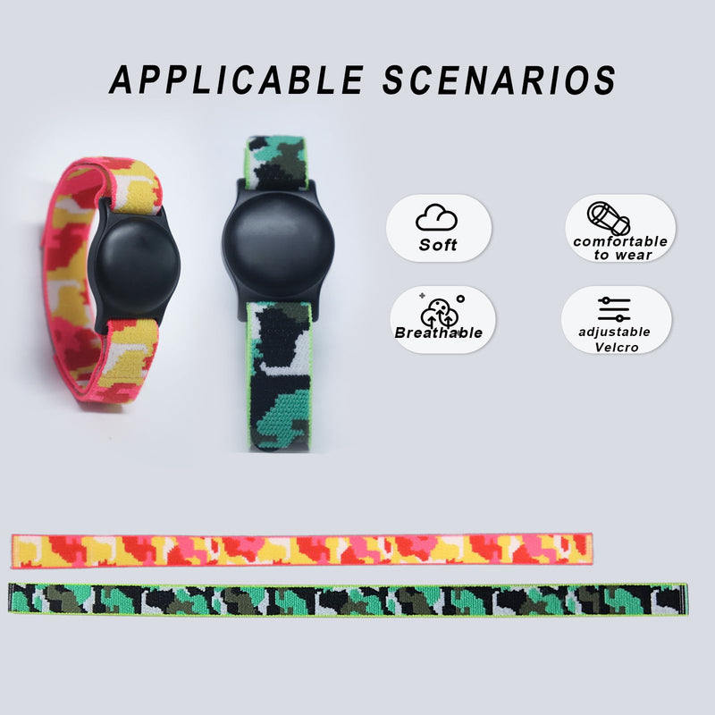 [Australia] - FITCENT Heart Rate Monitor Replacement Band Strap Compatible with Orange Theory Fitness, OTF, OT Beat Burn Armband Pink 