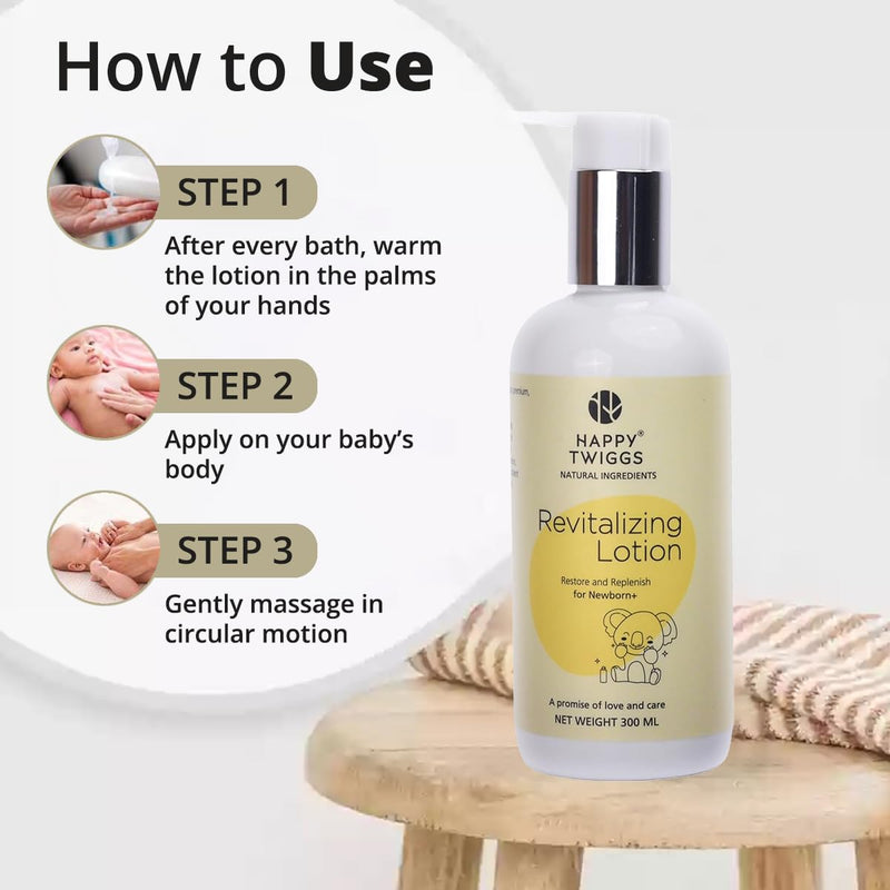 Organic Revitalizing Body Lotion for Newborn, Kids, Adults - Vitamin C & Watermelon Extract for Sensitive Skin, Non-Greasy, Tear-Free, Hydrating & Nourishing Body Lotion - Moisturizes & Protects