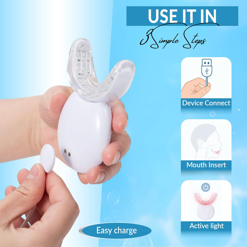 [Australia] - Red Light Therapy for Gums, Toothache Relief, 32 LED Periodontal Light, Bleeding Gums, Gum Health 