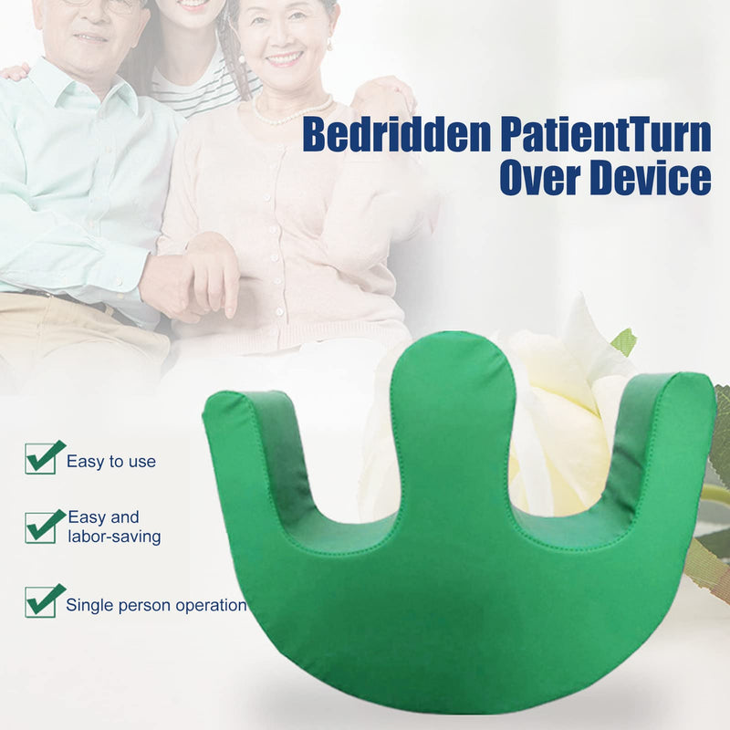 [Australia] - Bedridden Patient Turning Device, 5.1in Thickness Turning Pillow PU Leather Anti Bedsore Waterproof Paralyzed Bed Shift Nursing Products Helping The Elderly Turn Over Pillow 