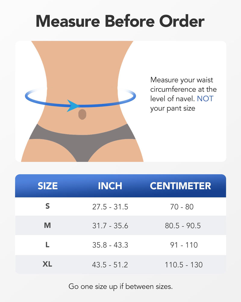 [Australia] - 0.5mm Ultra Thin Back Brace with 3D Lumbar Pad, 6 Flexible Support, Seamless Yoga Fabric, Back Brace for Men Lower Back, Lightweight Back Brace for Lower Back Pain Women for Sciatica Scoliosis L Black 