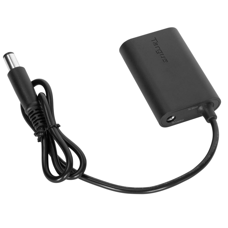 Targus Legacy 65W DC Power Converter with Tips & Storage – Compatible with DOCK310, DOCK315, DOCK180 – Power Delivery Charging for Legacy Laptops - ACA48GLZ