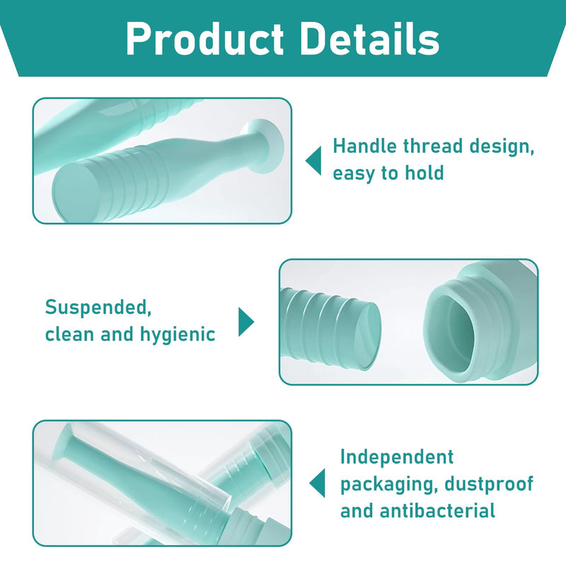 [Australia] - Pack of 4 contact lens insertion aids, contact lens remover, contact lens sucker, silicone base, transparent case, for soft and hard lenses, for safe, hygienic lens management on the go 