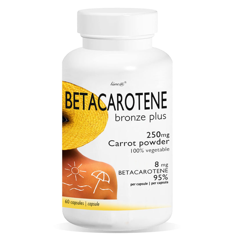 [Australia] - BETACAROTENE BRONZE PLUS Line@Diet - 2 MONTHS treatment - 60 CAPSULES - to prolong and maintain the tan 