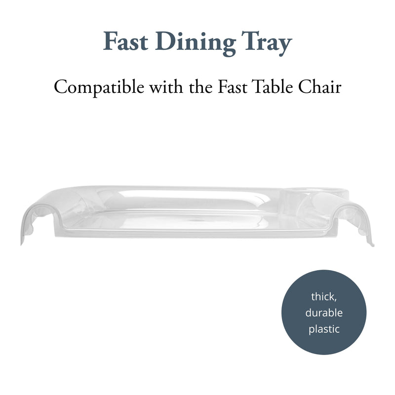 [Australia] - Inglesina Fast Dining Tray Plus - Compatible with Inglesina Fast Table Chair - Durable & Easy to Clean - Quick, Simple Installation - BPA Free 