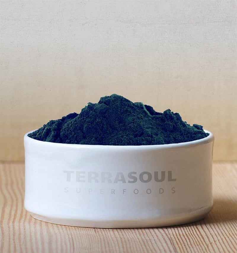 [Australia] - Terrasoul Superfoods Organic Spirulina Powder, 6 Oz, Vegan Protein, Green Superfood Boost for Smoothies, Detoxifying Elixirs, and Immune Support 