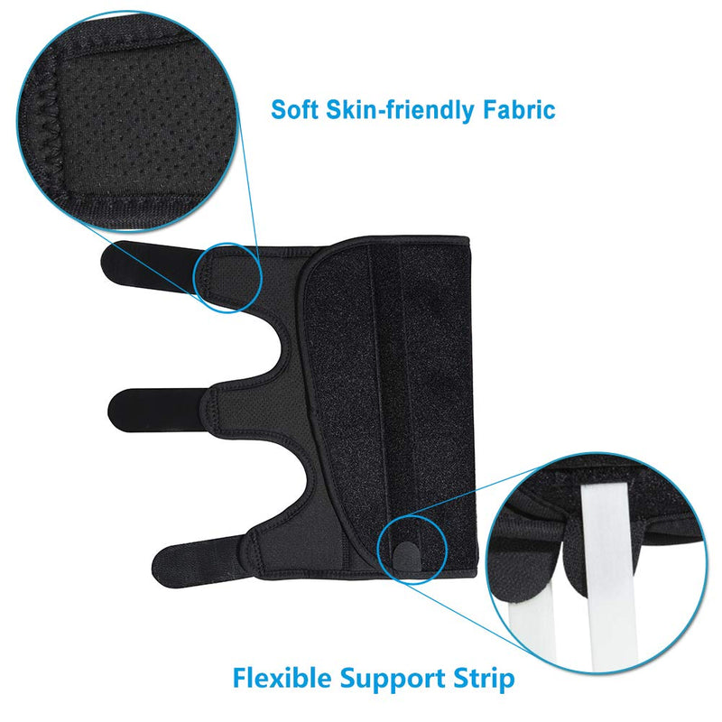 Elbow Brace Support Splint for Cubital Tunnel Syndrome, Arthritis Pain Relief, Immobilizer Stabilizer Extension Brace for Sleeping at night, Fits Woman, Man Large/X-Large (Pack of 1)