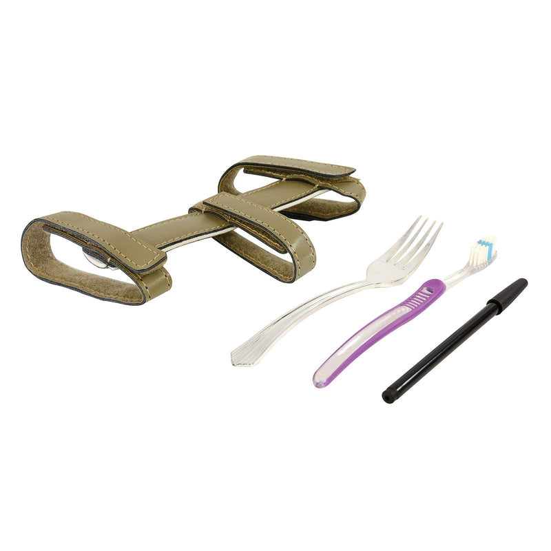 [Australia] - Sammons Preston 33859 Economy Wrist Support with Utensil Holder Pocket for Left Hand, Left Wrists, Large, 3.5' Left Large 