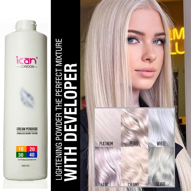 [Australia] - ICAN Rapid Blue Dust Free Hair Bleaching Powder Strong Fromula 1kg (2 x 500g) 