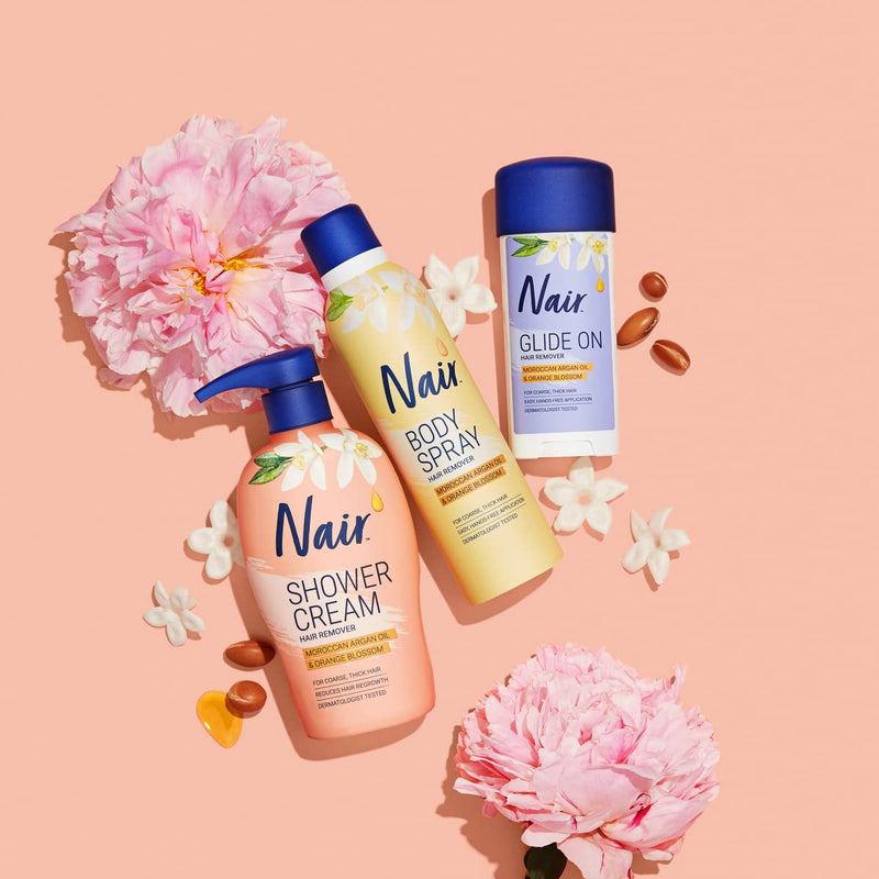 [Australia] - Nair Hair Remover Body Spray, Arm, Leg and Bikini Hair Removal Spray, 7.5 Oz Can (Pack of 2) 7.5 Ounce (Pack of 2) 
