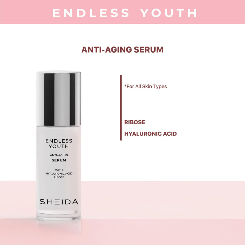 SHEIDA Endless Youth Collagen Boosting Face Serum | Anti-Aging Face Serum | Reduces fine lines & wrinkles
