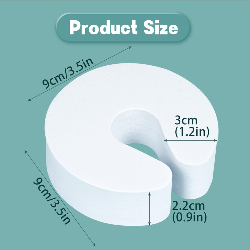 [Australia] - [2.2CM-Thickened] 8 Pack Door Finger Pinch Guards,Baby Proof Door Slam Stopper,Protect Child Fingers with Soft Foam Guard,Prevent Finger Pinch Injuries,Slamming Door,Child from Getting Locked in Room 