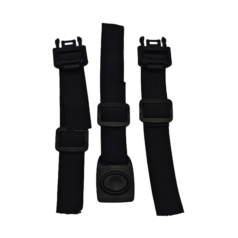 [Australia] - 2 Pack Adjustable Mask Strap Kit Including Elastic Bands Sliders 3-Way Quick Release Buckle for Cosplay Masks Adjustable Mask Straps for Back of Head Cosplay 