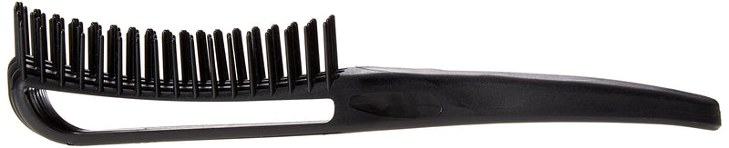 MELANIN CROWN Flex Detangler Brush - For Natural Afro, Straight, and Wavy Hair - Dry and Wet Use, Reduces Breakage and Knots in 3a to 4c Curly Hair