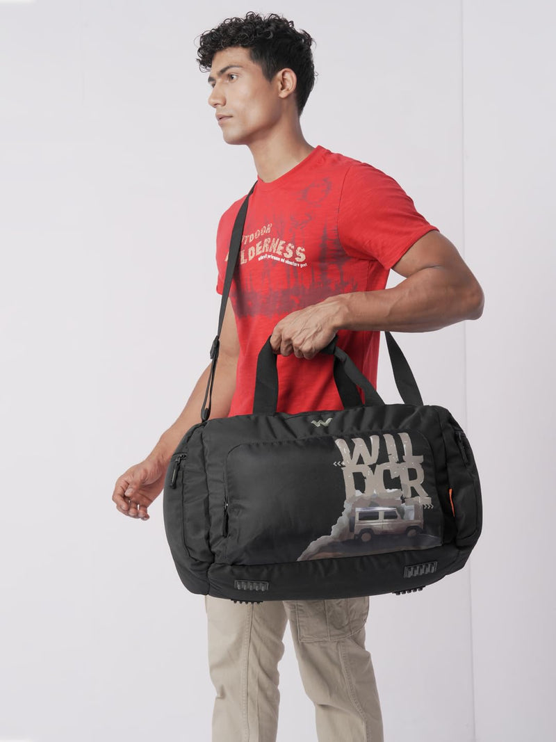 Wildcraft 4X4 Offroad Edition Duffle 40L Black