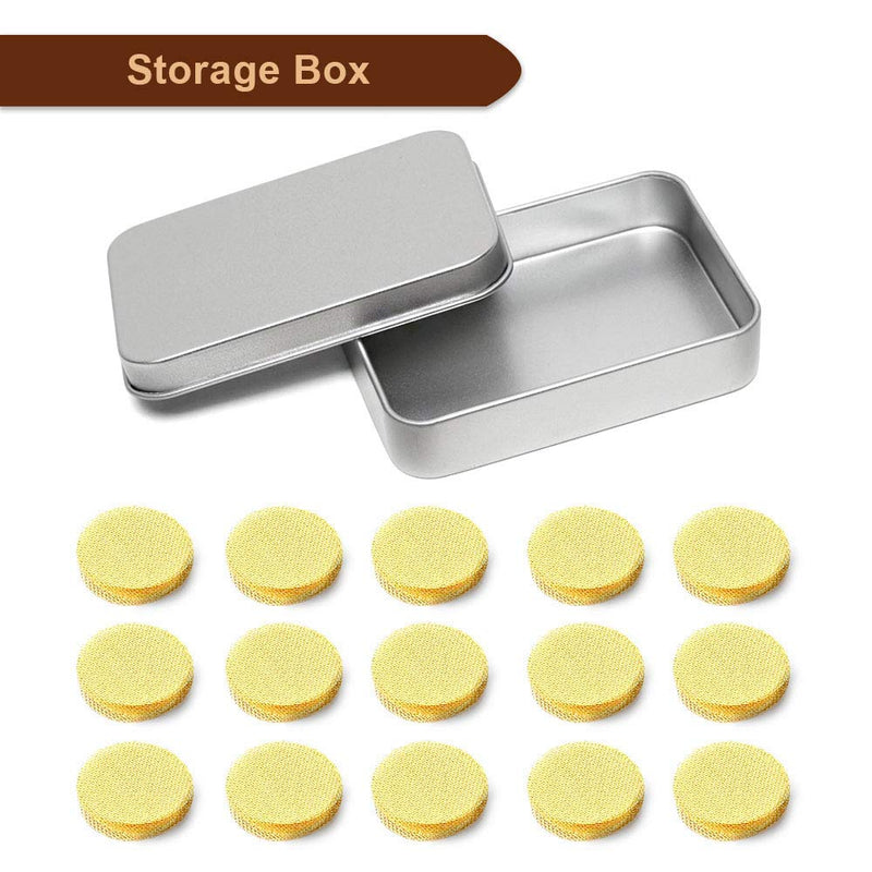 [Australia] - 200 Pieces Pipe Screens Brass Screens, Premium 3/4 Inch Pipe Screens with Metal Box 201 Piece Set 