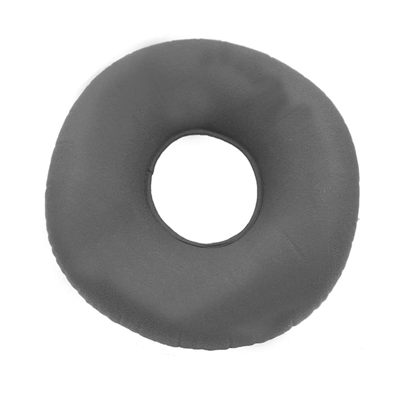 Inflatable Ring Cushion, Hemorrhoid Seat Pillow, Round Wheelchairs Seat Cushion, Ring Pillow Cushion for Home,Car or Office(Grey) Grey