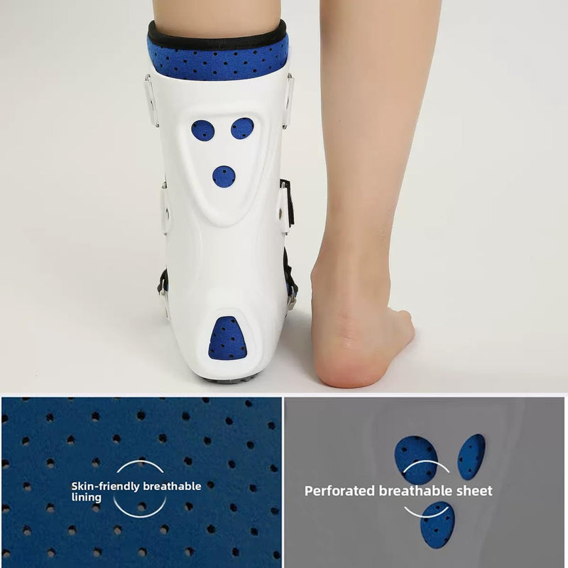 [Australia] - Walking Boot - Orthopedic Medical Walker Cast for Broken Toe Injuries, Sprained Ankles, Metatarsal Stress, Post-Op Support Left Foot Fracture Shoe Fits Men and Women 
