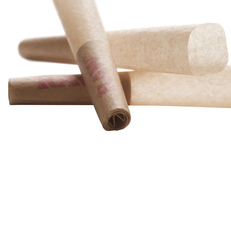 [Australia] - RAW Cones Single Size Dogwalker: 50 Pack - Mini Pre Rolled Cones Shorter Than 1 1/4 Size (70/30) Classic Rolling Papers & Tips, 70mm 