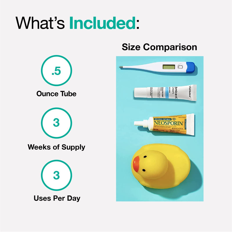 [Australia] - VitaMedica Arnica Cream - Arnica Montana + Vitamin K Oxide Bruise Cream - Sensitive Skin Formula - Undereye Arnica Vitamin K Cream With Vitamin C - 0.5 ounces 0.5 Ounce (Pack of 1) 