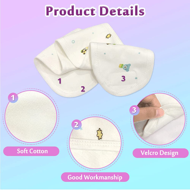 [Australia] - Mybow Umbilical Cord Cover for Newborn Baby Belly Button Band Tummy Wrap Infant Abdominal Binder Umbilical Hernia Belt Baby Colic Wrap Belly Protector Cloth Wrap 