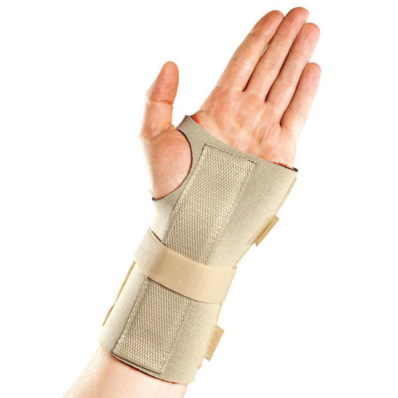 Thermoskin Wrist Hand Brace, Beige, LEFT, XS/SM