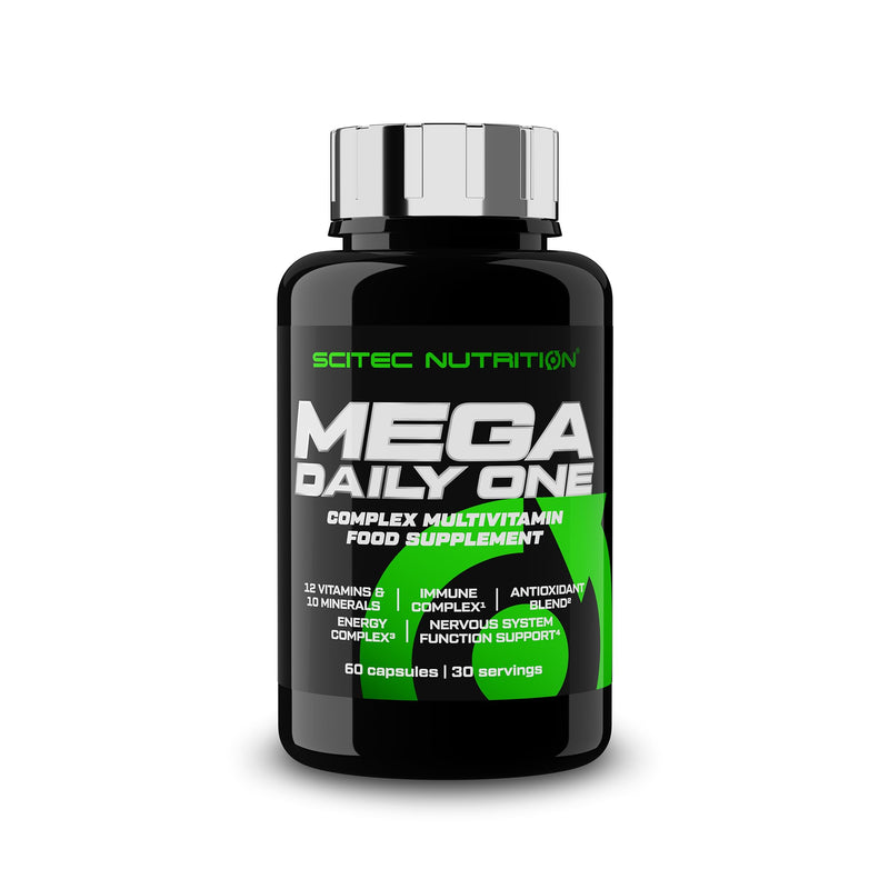 Scitec Nutrition Mega Daily One, Multifunctional Vitamin with 26 Active Ingredients, 60 Capsule