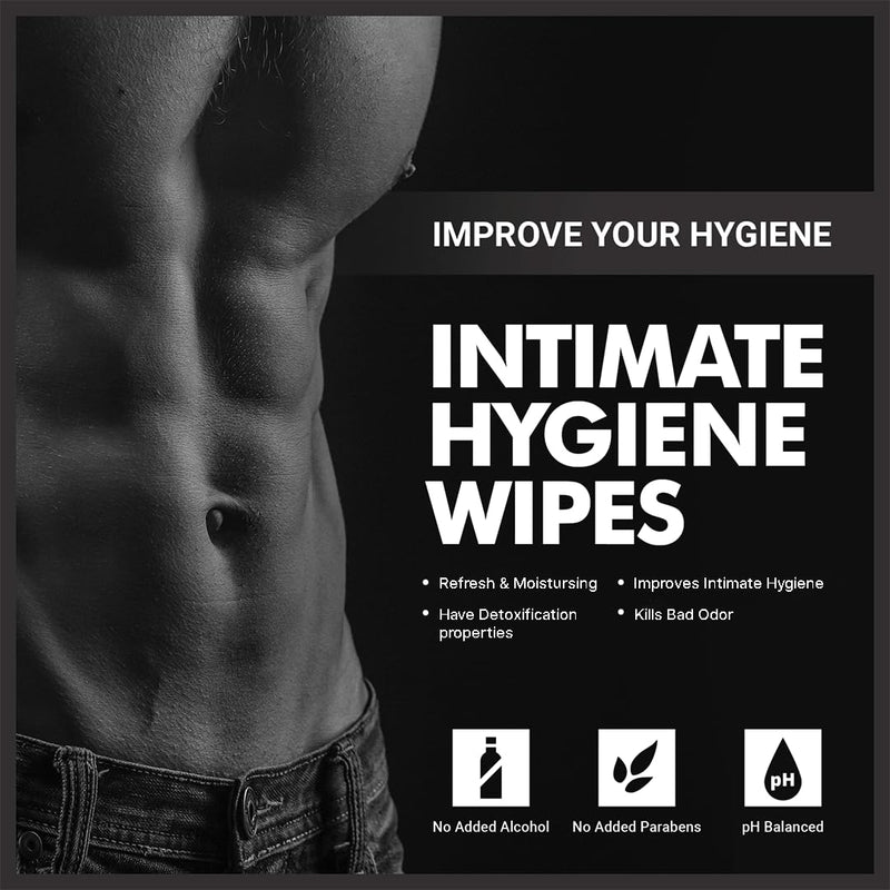 [Australia] - Skin Elements Intimate Hygiene Wipes | pH Balanced Wipes with Tea Tree Oil | Avoids Itching and Bad Odor | Pack of 30 Individually Wrapped Wipes 