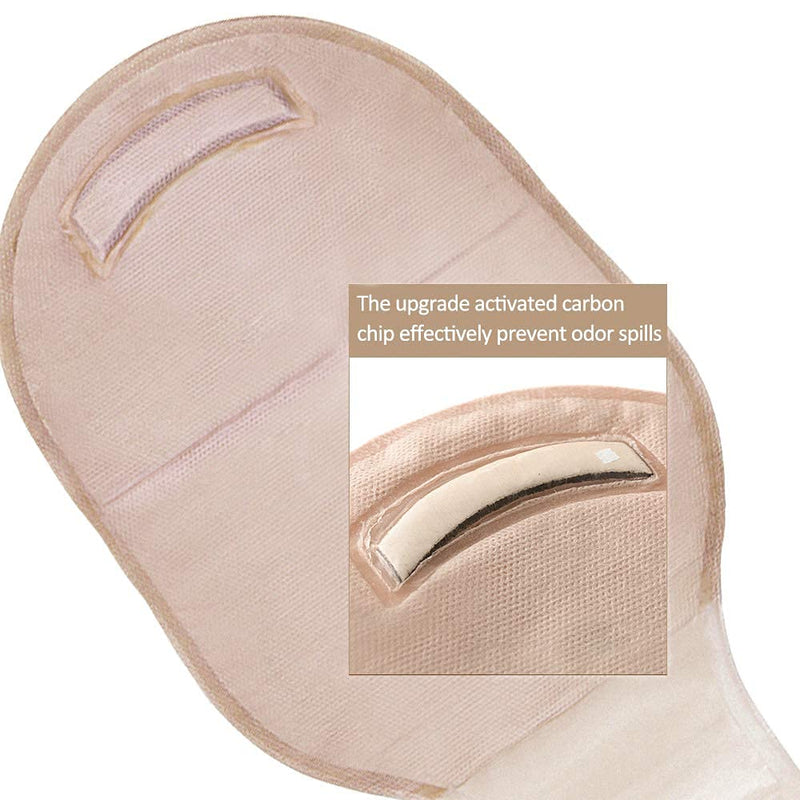 [Australia] - Carbou 21 PCS Ostomy Supplies Colostomy Bags Two Piece Drainable Pouches with Closure 12", Ileostomy Stoma Care,Cut-to-Fit(15pcs Bags+6pcs Barrier) Two Piece Closure 