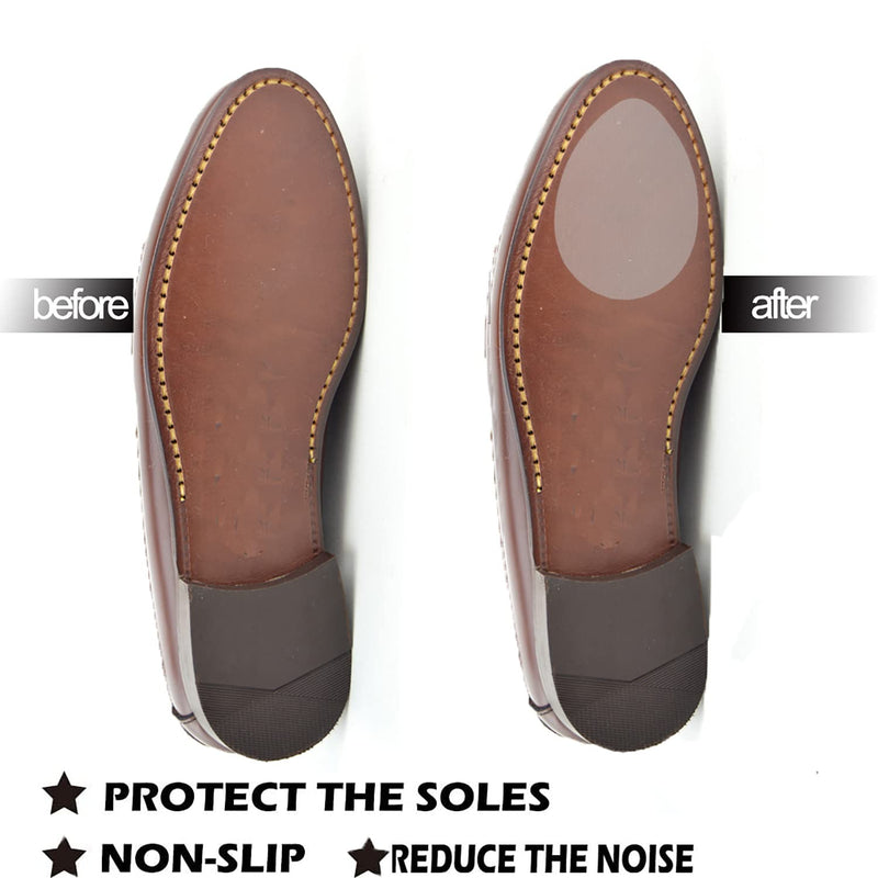 [Australia] - Non-Slip Shoes Pads Sole Protectors Adhesive, High Heels Anti-Slip Shoe Grips (Clear 3pairs) Clear 3pairs 