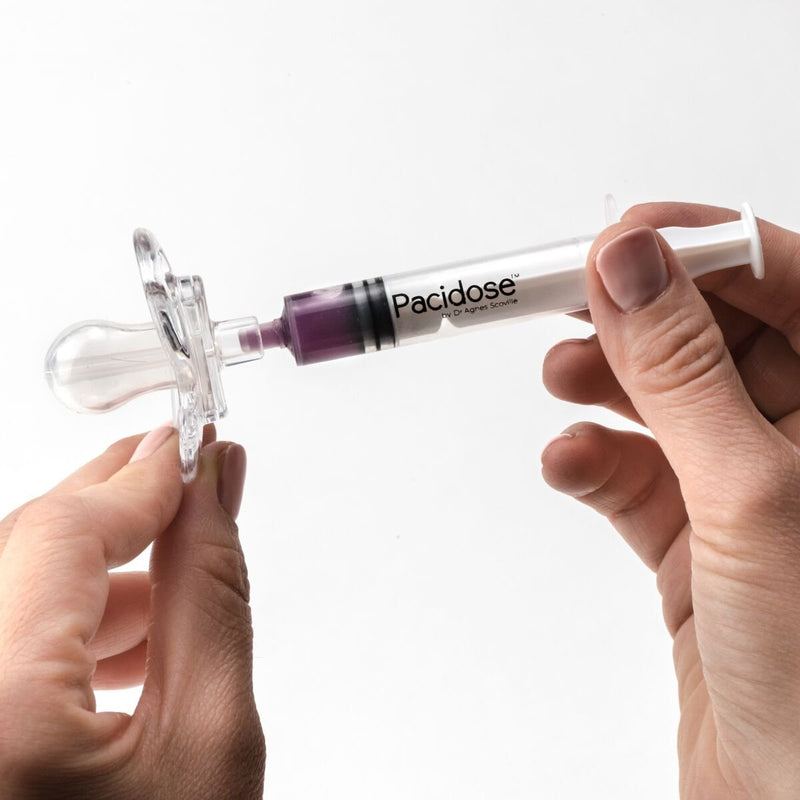 [Australia] - Pacifier Liquid Medicine Dispenser with Oral Syringe | Newborn Baby | 0-6 Months 
