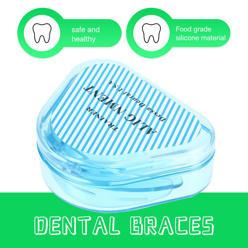 [Australia] - EXCEART Silicone Dientes Orthodontis Mouth Guarsd - Moldable Retainer Teeth Grinding Protection Clenching Bruxism Anti Grinding Dentals Night Sleeping Nighttime Teeth Aligner Protector 