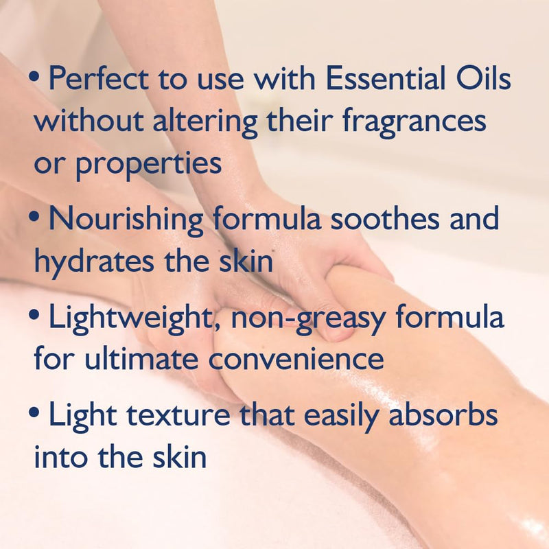 Hydro 2 Oil Unscented Massage Oil 8.4 fl oz Jojoba & Grapeseed Vitamin E | Water-Dispersible Formula,light nourishing blend, non-greasy, all skin types, easy wash-out 8.4 Fl Oz (Pack of 1)