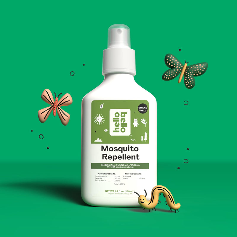 [Australia] - Hello Bello Mosquito Repellent Spritz, 6.7oz Bottle Pump Spray 