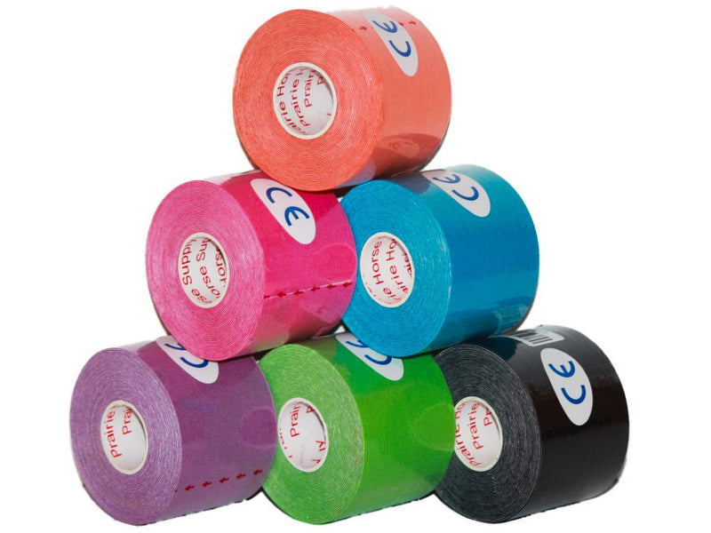 [Australia] - Kinesiology Tape Pro, Athletic Waterproof Muscle Support Adhesive Kinesio Sport Tape for Athletes 2 inches x 16.4 feet, 6 Rolls, Assorted 6 Count (Pack of 1) 