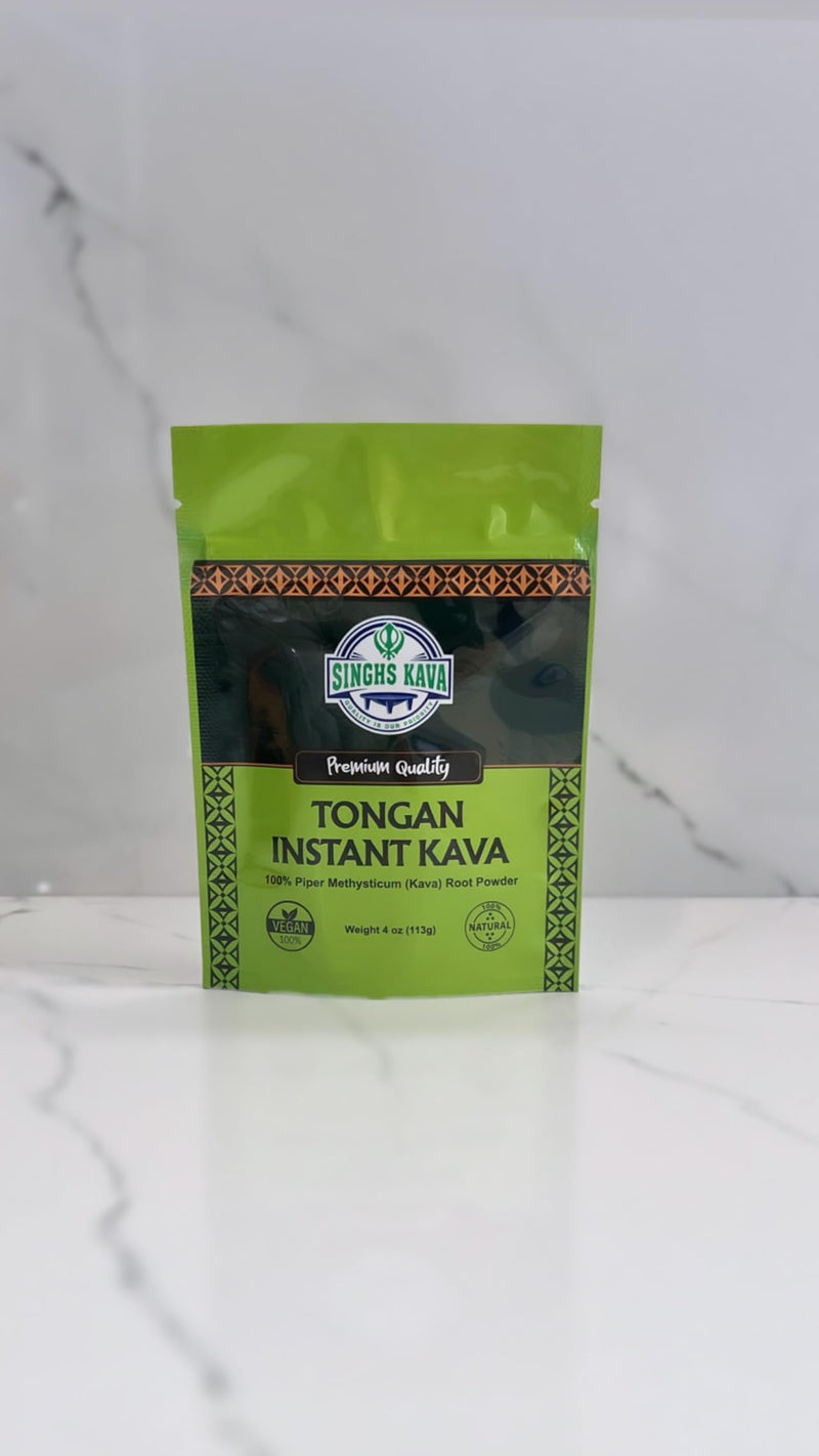[Australia] - SINGHS Micronized Instant Kava Powder - Tongan Kava, 4 Ounce (Pack of 1), 4.0 Ounce, Pack of 1 (50201700) Original 4 Ounce (Pack of 1) 
