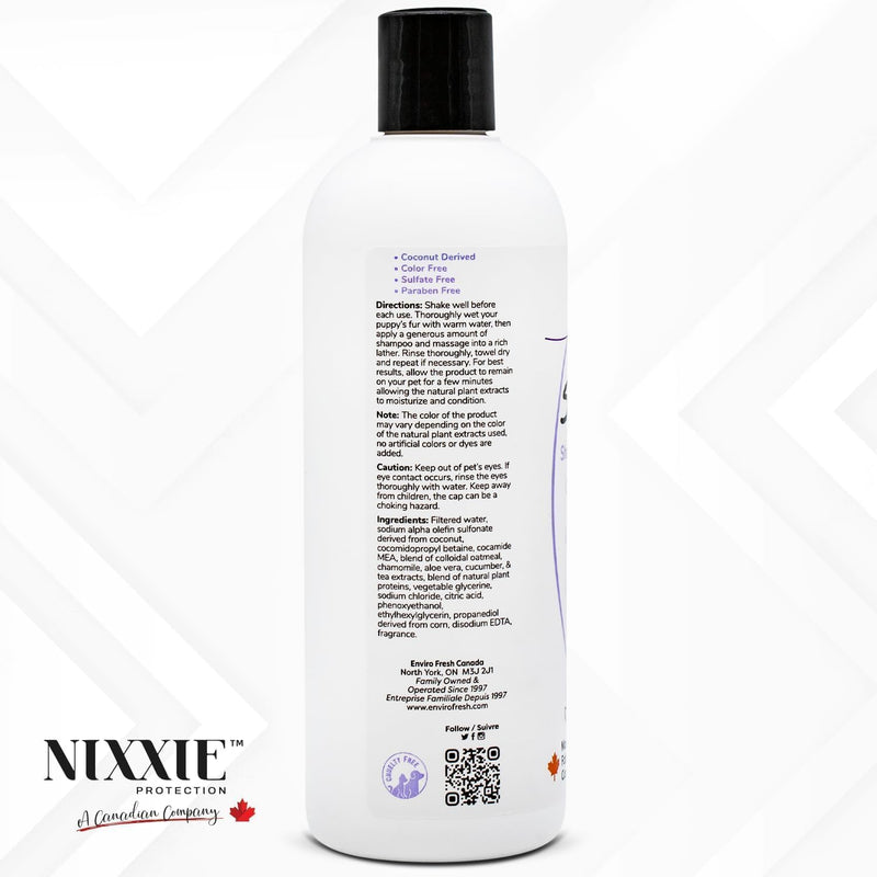 Puppy Shampoo by EnviroFresh, Deshedding Dog Shampoo, Puppy Shampoo for Puppies, Shampoo for Dogs, Natural Dog Shampoo - PawsPlanet Australia