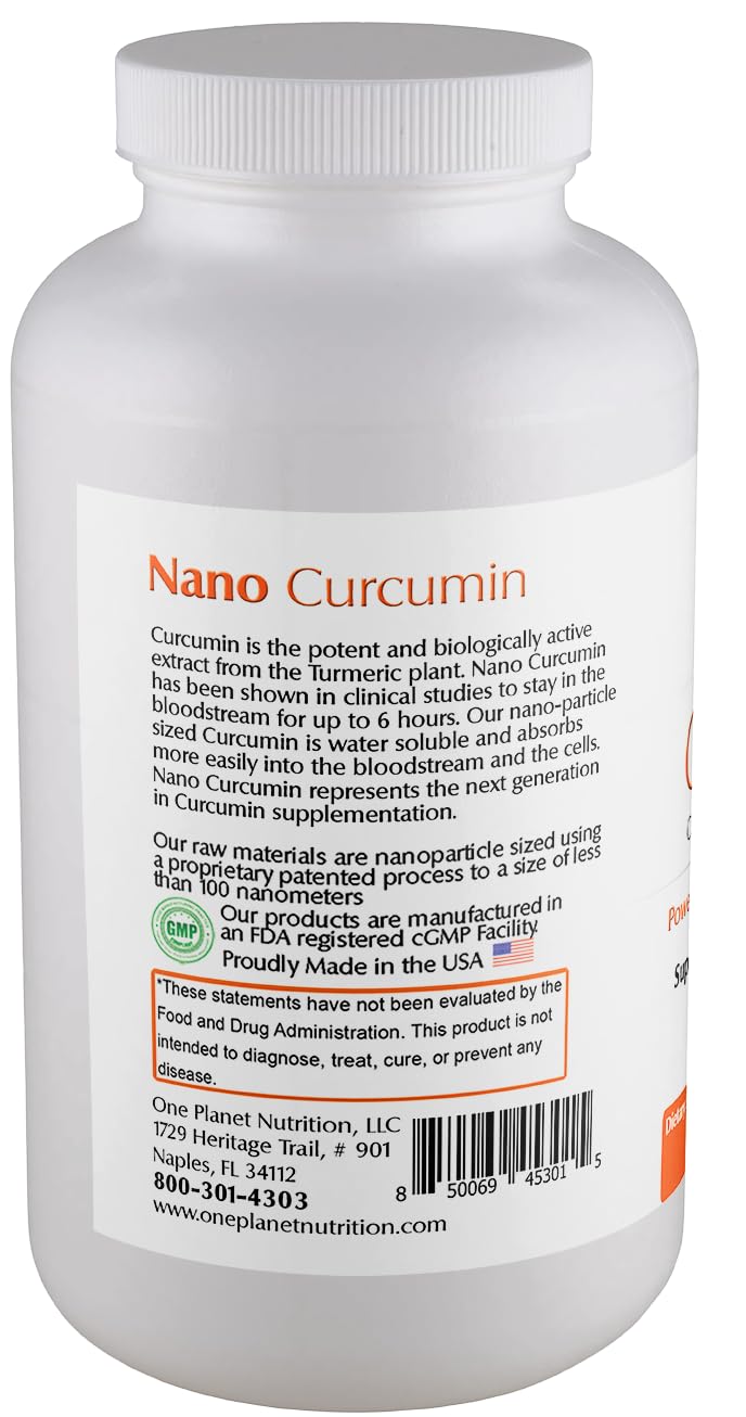 [Australia] - Nano Curcumin Plus 500 mg Veggie Capsules (120 Servings), Nano Curcumin with Boswellia for High Absorption, Supports Joint & Immune Health, Non-GMO, Vegan, Gluten-Free Capsule 