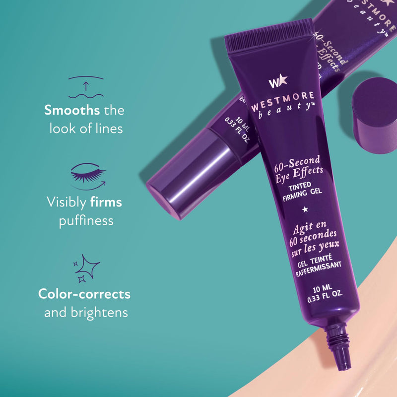 [Australia] - Westmore Beauty 60 Second Eye Effects - Eye Tightening Serum Instant - Instant Eye Tightener - Instant Eye Bag Remover Puffiness - Instant Firming Eye Cream - Instant Face Lift Serum 